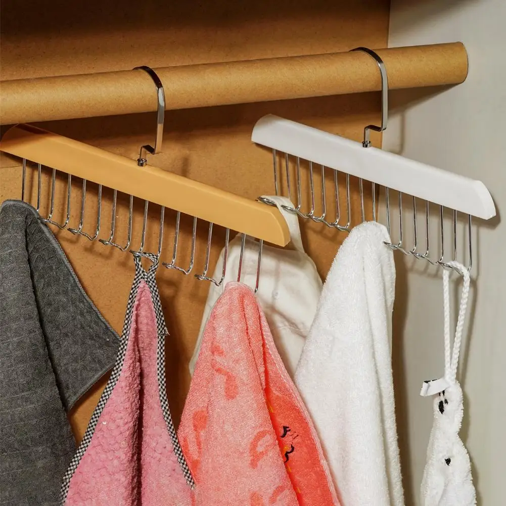 

Многофункциональная подвесная вешалка для одежды, настенные вешалки с 8 крючками, пластиковая вешалка, аксессуары для дома, туалета, ванной комнаты