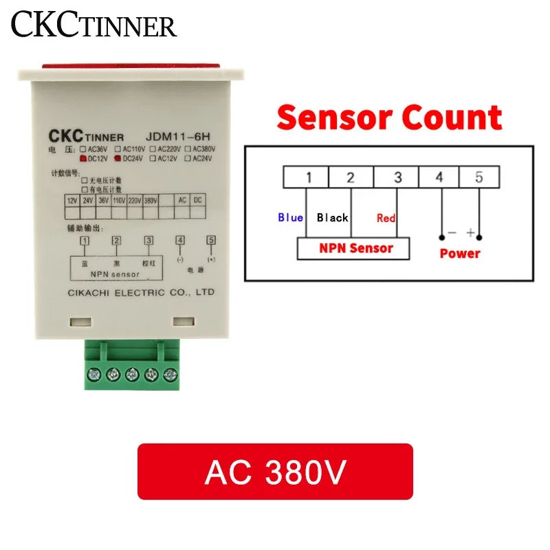 Sensor count 380V
