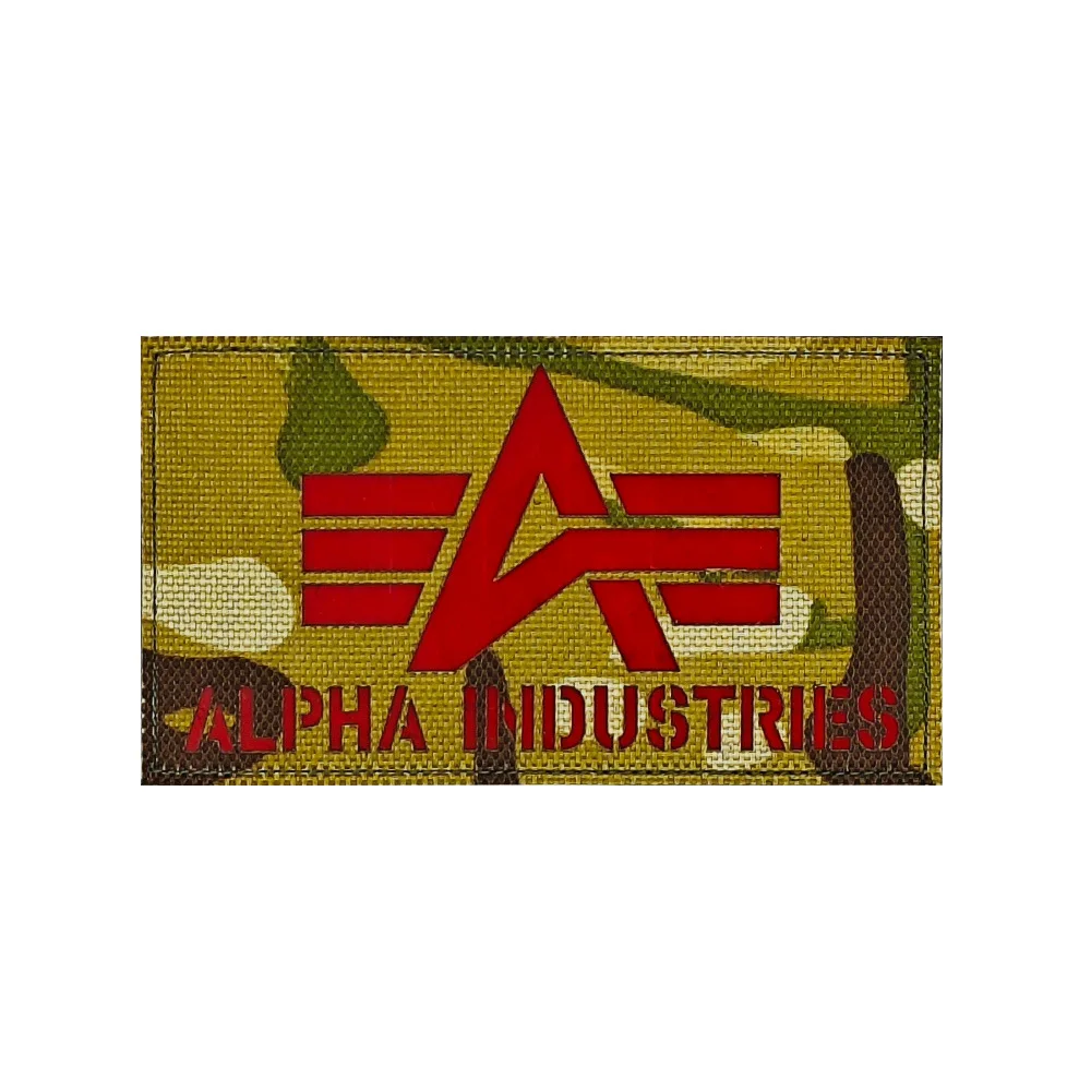 Embroidered Rectangle Patch - Decorative Hook & Loop Accessory