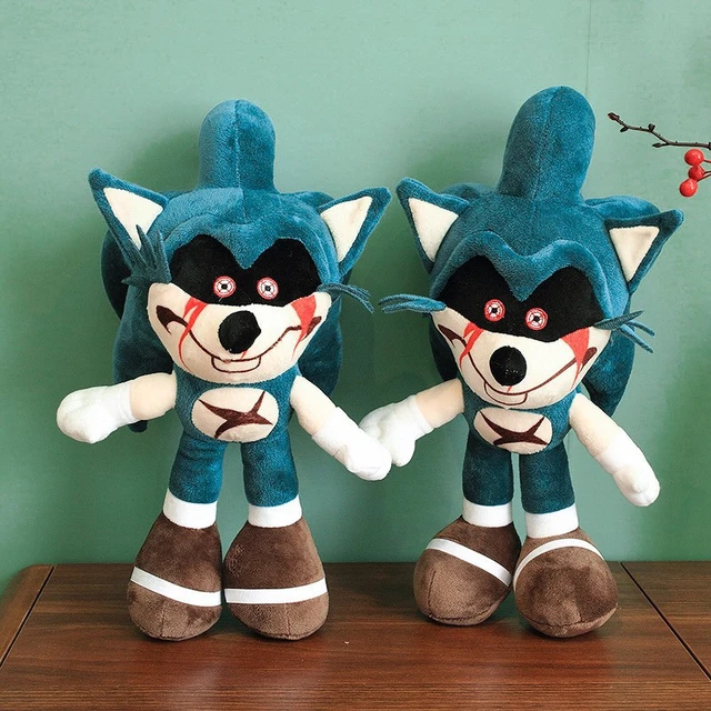 Novo Sonic The Hedgehog Exe Jogo Anime Boneca Brinquedo Sônico