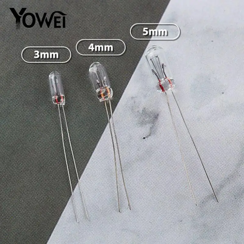 прозрачные мини-лампы 12 В 5 мм