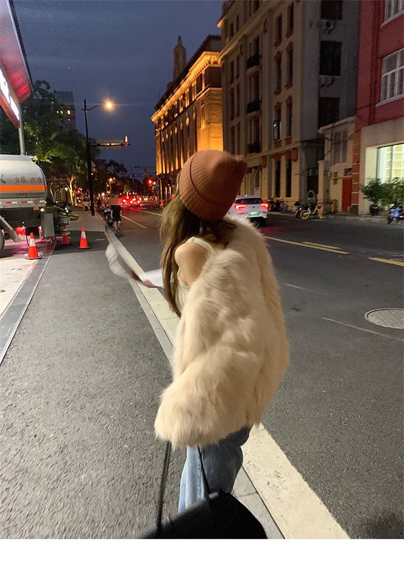 2023 AutumnWinter New Toka Imitation Fox Fur Net Red Young Korean Fur  Women's Winter Short Fur Short Coat - AliExpress