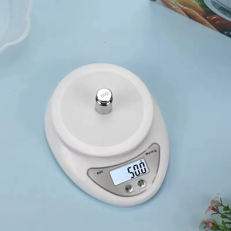 Portable Scale 1pc 5kg LED Portable Digital Scale Scales Food Balance Measuring Weight Kitchen Electronic Scales Small Scale Weighing In Grams