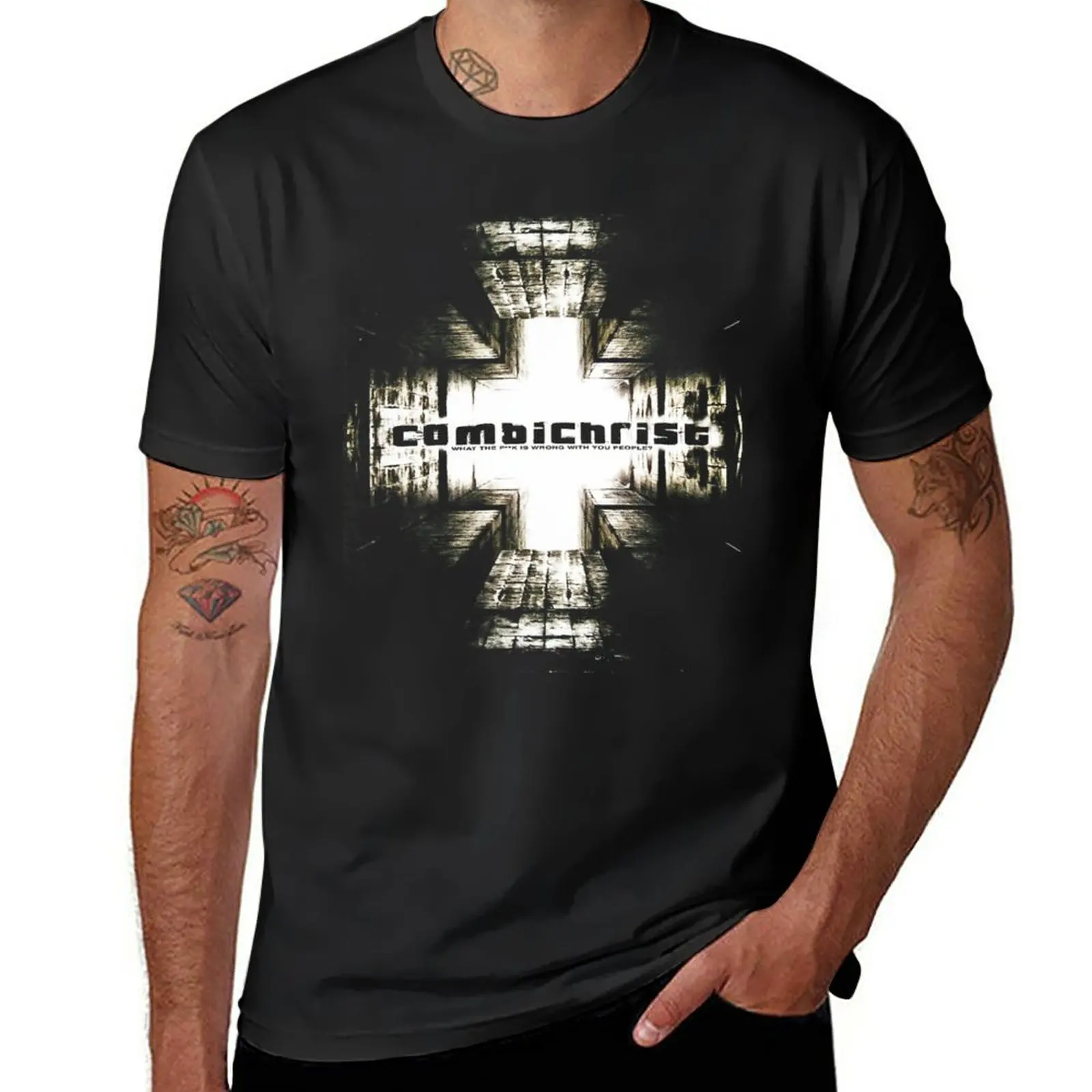 

New Zengkibar04 Combichrist Tour 2016 T-Shirt black t shirt graphic t shirt mens tall t shirts