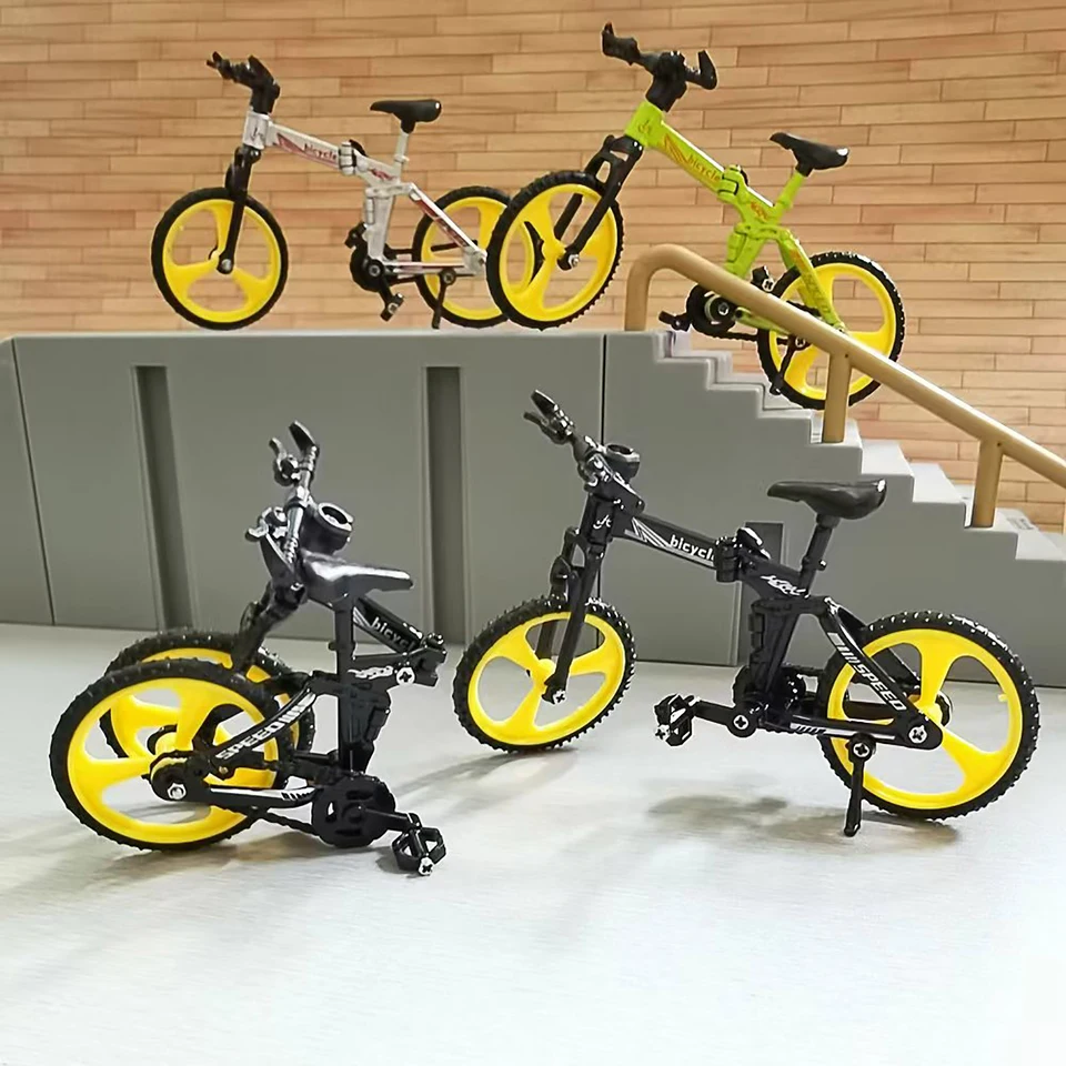Alloy Folding Mountain Bike Mini Finger Scooter