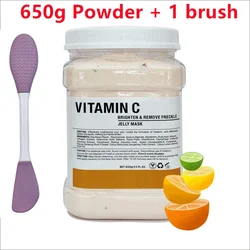 Chamomile & Rose Hyaluronic Hydration Jelly Mask with Silicone Brush - 650g (B- Vtamin C)