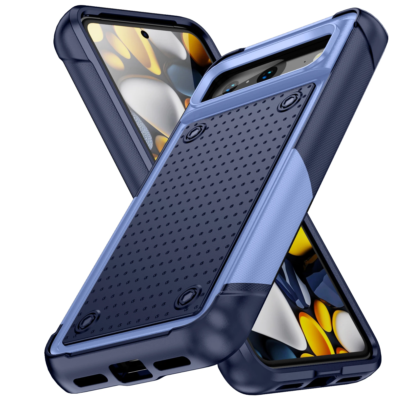 Luxury Rugged Shockproof Phone Case - Slim Fit Anti-Drop Protective Cover