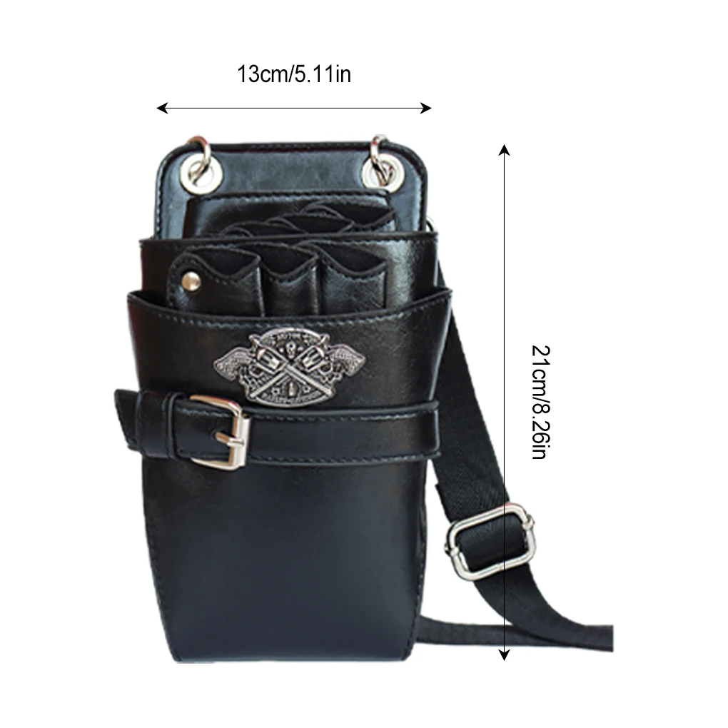 PVC Hairdressing Tool Belt Portable Protective Multi-functional Scissor Pouch For Hairdressers hairdressing tool belt