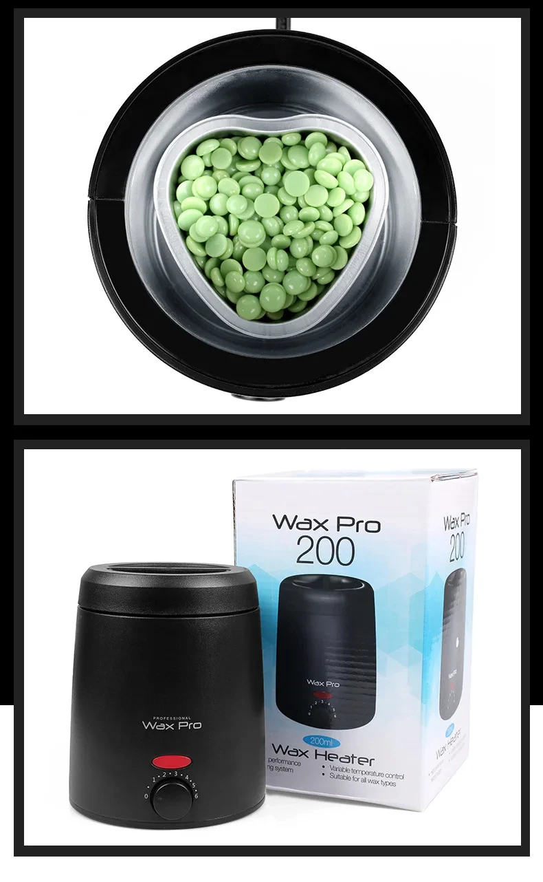 Description Picture 3 of itemMachine de chauffe-cire pour épilation cire haricots plus chaud cire épilatoire Pot de fusion épilation épilateur chauffage