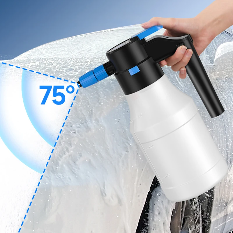 1.5L Electric Foam Sprayer Car Wash Endurance 30min Foam Lance Watering