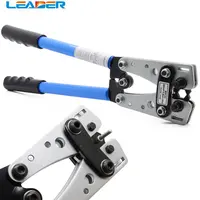 LEADER 1 Piece PV Hand Crimping Tool for PV Connector Solar Cable 10mm2 PV Wire Crimper Pliers for DIY Solar Power SystemSolar 1