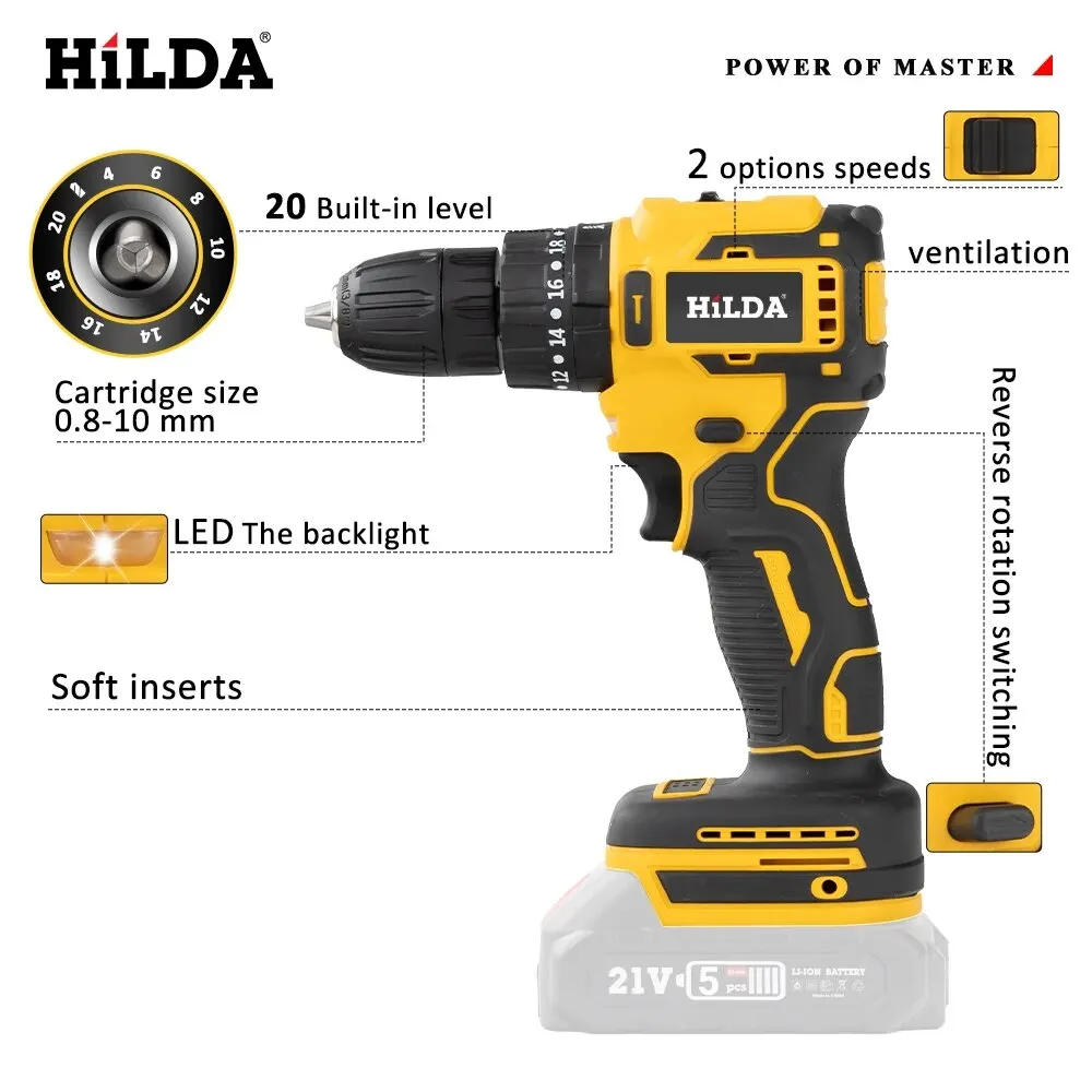 HILDA 21V Ƭ ̴ 帱  ũ ̹, ̴   , 21V ŰŸ Ƭ ͸ 20 + 1 ũ