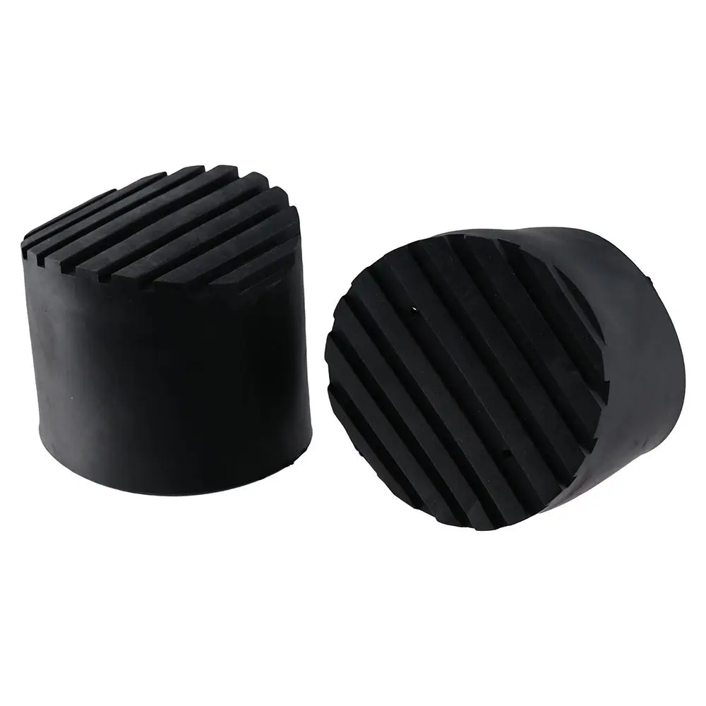 2Pcs/set Ladder Non-Slip Cover Telescopic Ladder Rubber Mat Extend Round Feet Replacement High Quality Accessories