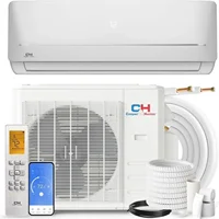 Hunter MIA Series, Mini Split Air Conditioner and  12,000 BTU 115V 20.8 SEER2 Wall Mount Ductless Inverter He 1