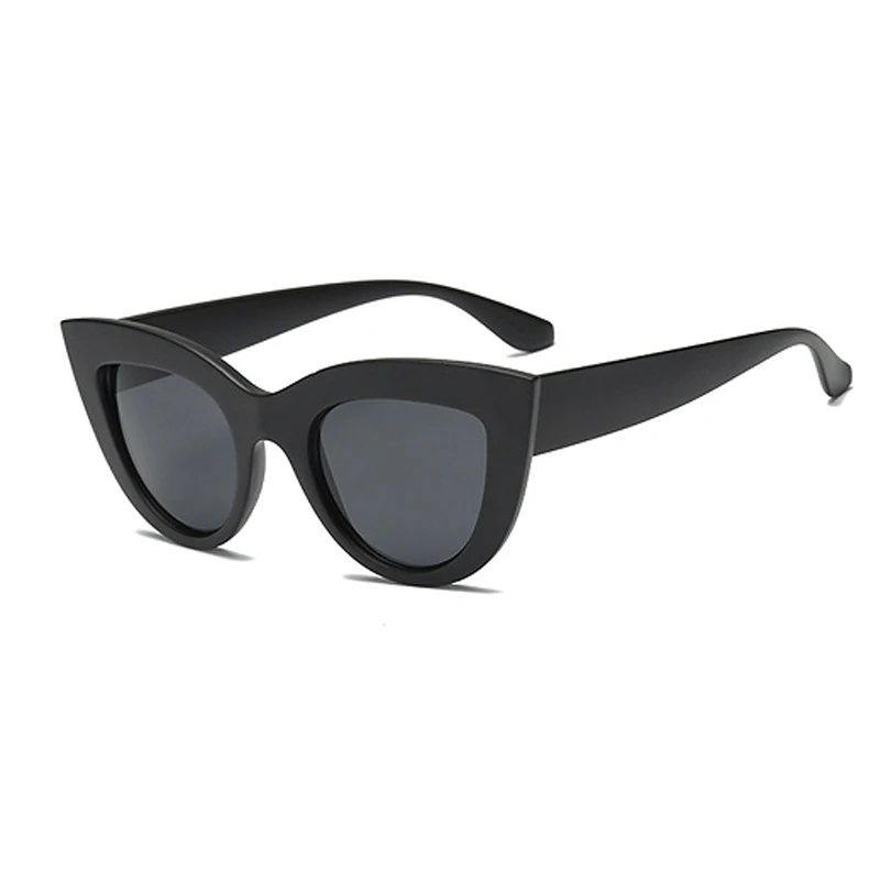 European And N Retro Cat-eye Sunglasses Female Face-shaving Sunglasses Car 12121