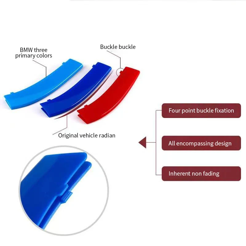 Рисунок 3 - наклейки на решетку радиатора BMW