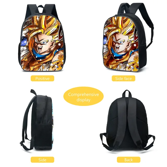 Backpacks School Kids Dragon Ball Z  Big Dragon Ball School Backpack - Ball  Z School - Aliexpress