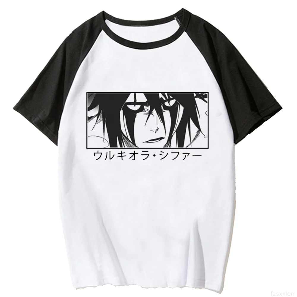 

Bleach Tee women designer streetwear comic t-shirts girl y2k clothes