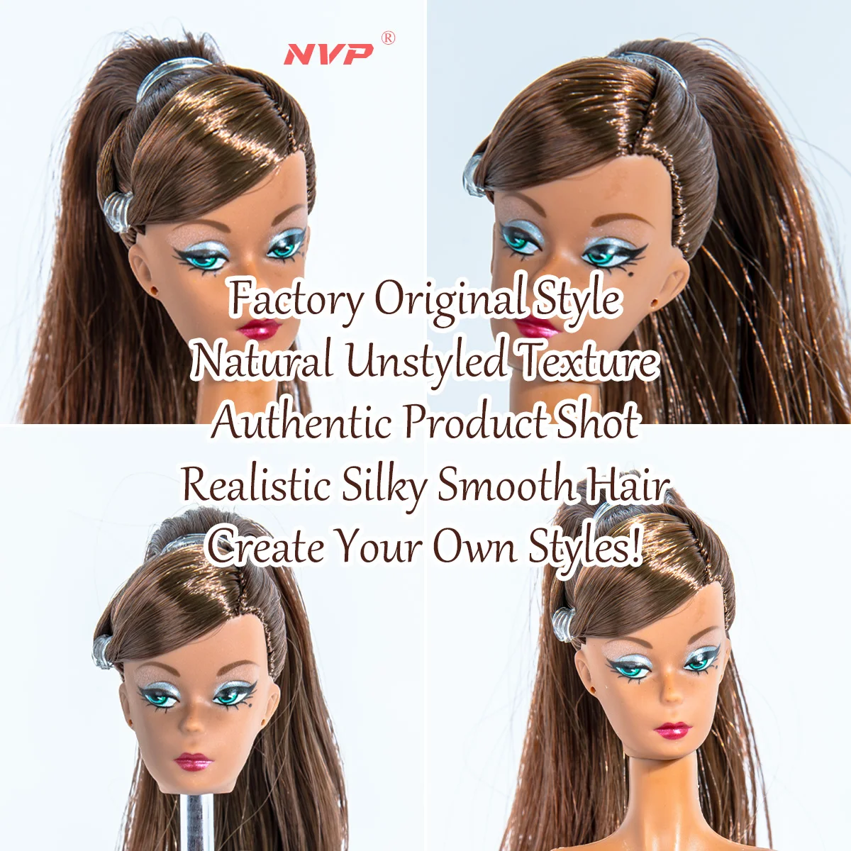 12,6 Zoll 12-Gelenk-BJD im Maßstab 1:6, realistisches wechselbares Make-up, exquisites Modell (keine Kleidung) – Detail 8