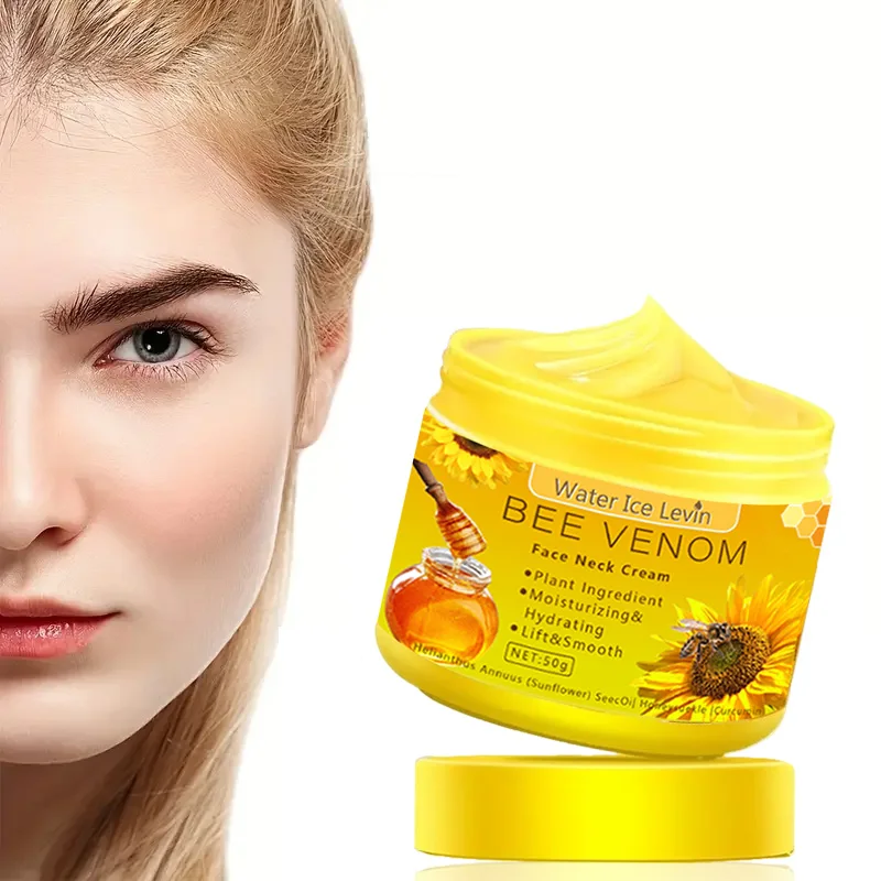 Bee Venom Neck Cream Moisturizing, Improving Sagging 4