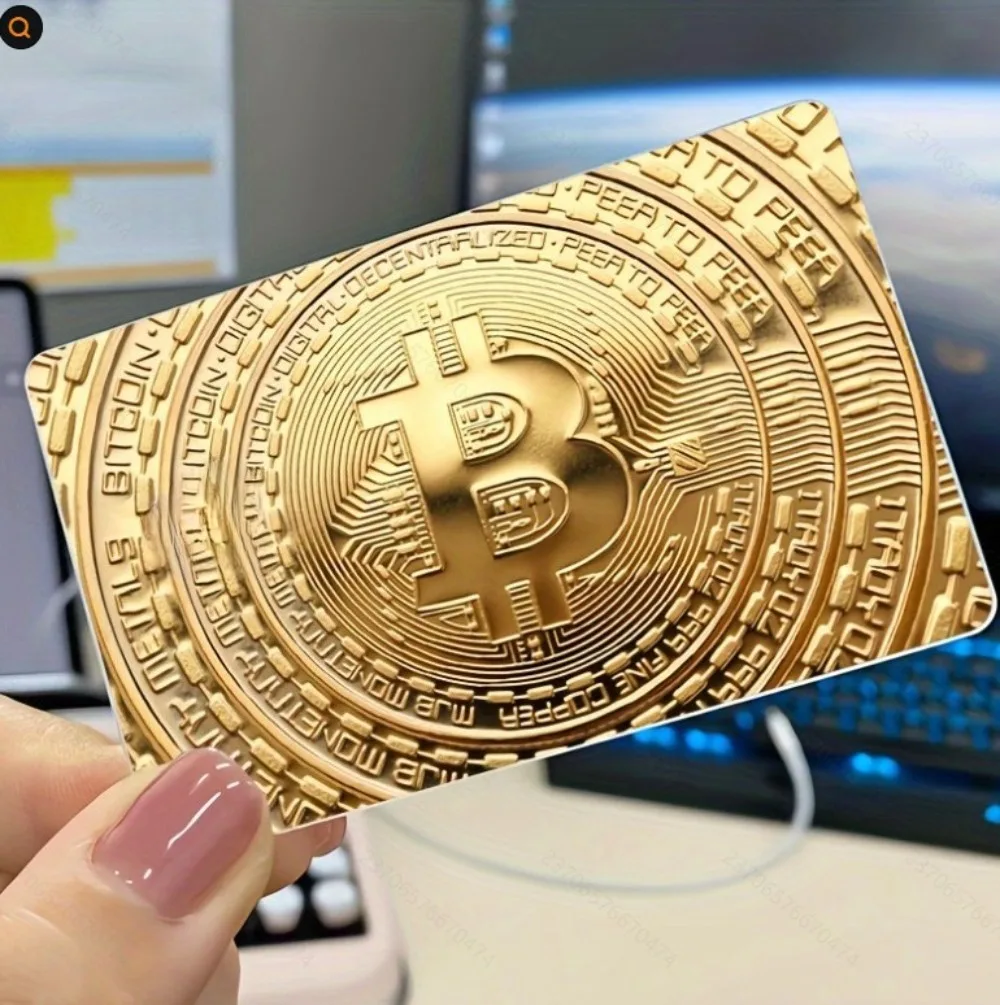 Bitcoin Card Image: Does This Gold Coin Design Really Transform Your Credit  Card?
