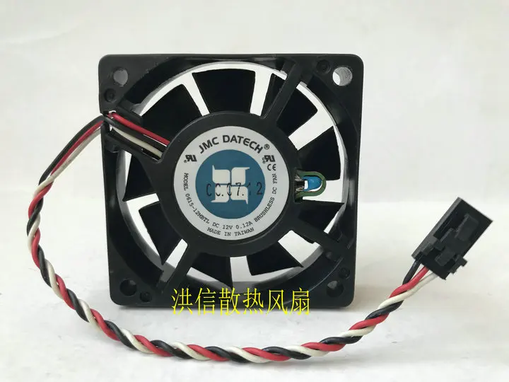 

Original JMC 6015 0615-12MBTL DC12V 0.12A 6CM CPU temperature control cooling fan