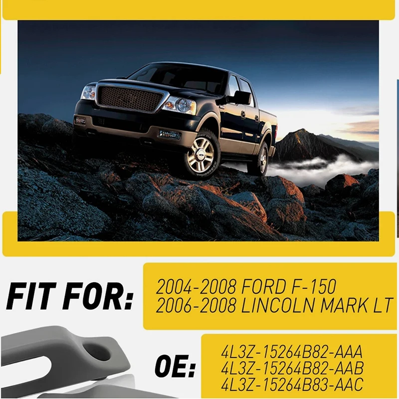 2004-2008 포드 F150 2006-2008 링컨 마크 LT에 맞는 그레이 헤드라이너 루프 트림 어퍼 도어 스트라이커