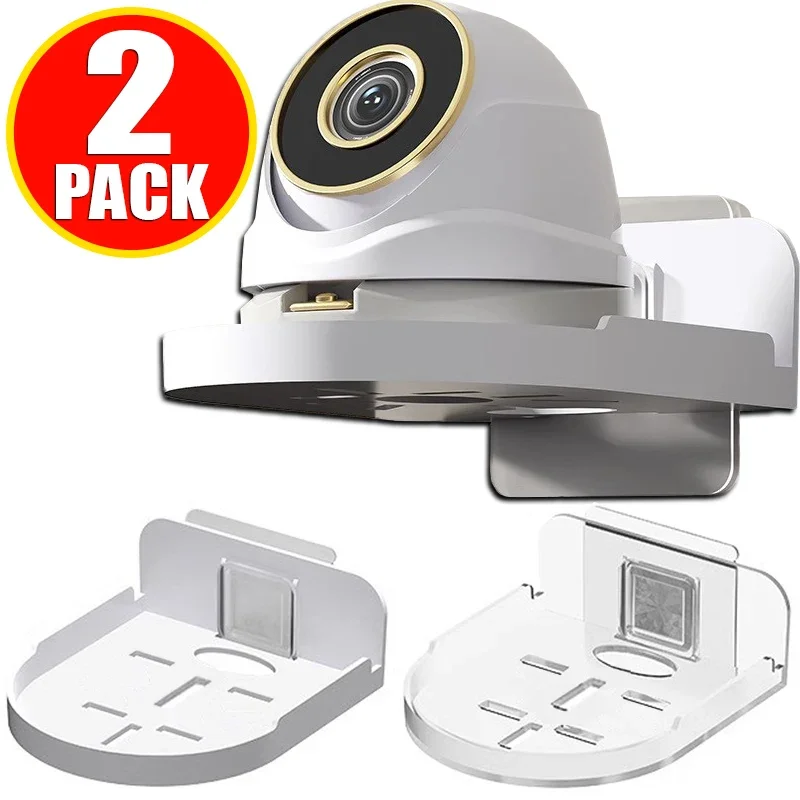 2/1Pack Punch-Free Security Surveillance Camera Wall-Mounted Stand