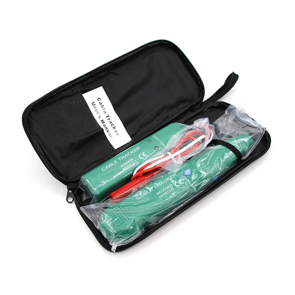 MS6812 Cable Tracker Tester Professional Line LAN detector UTP STP Telephone Wire Tracer Breakpoint location Diagnose Tone