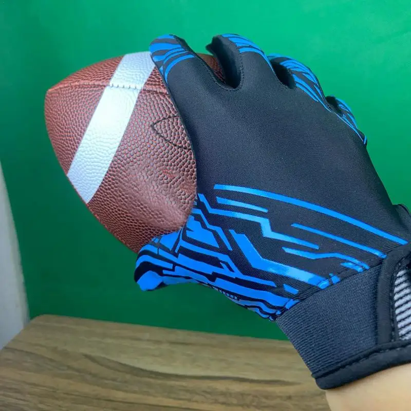 1 Pair Kids Soccer Goalie Gloves Children Football Goalkeeper Gloves Anti-Slip Youth Sports High-Performance Protection