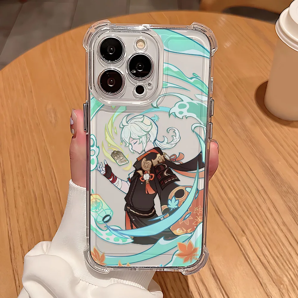 Genshin Impact Themed Protective Phone Case - Durable Fall Cover
