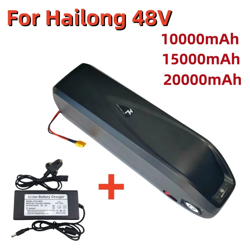 

48V 10000/15000/20000MAH For Hailong Electric Bicycle Mountain Bike Electric Motorcycle 18650 Battery Long Endurance