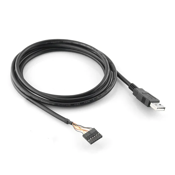 

TTL-232R-3V3 USB к TTL серийному кабелю адаптера FTDI чипсет FT232 USB к 3,3 v 5v TTL UART серийный RS232 кабель для загрузки