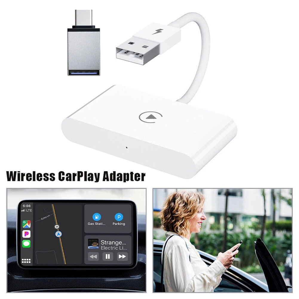 

Wireless Carplay Dongle Plug For Apple CarPlay Adapter For IPhone Wireless Auto Car Adapter 5GHz WiFi Online Update Car Tool