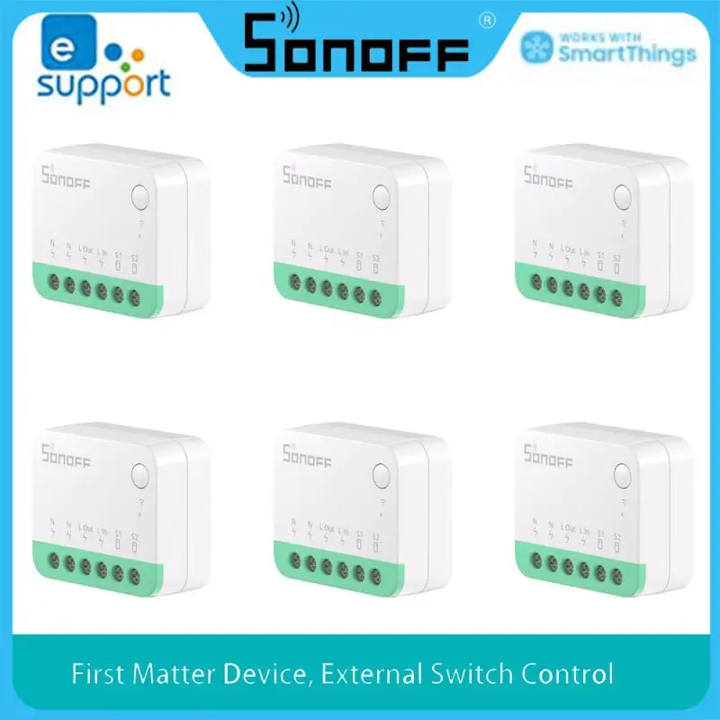 Sonoff Minir4M Wifi Smart Switch Matter Controller Wireless Wi-Fi Universal Breaker Smart Home Funziona Con Alexa Google Home