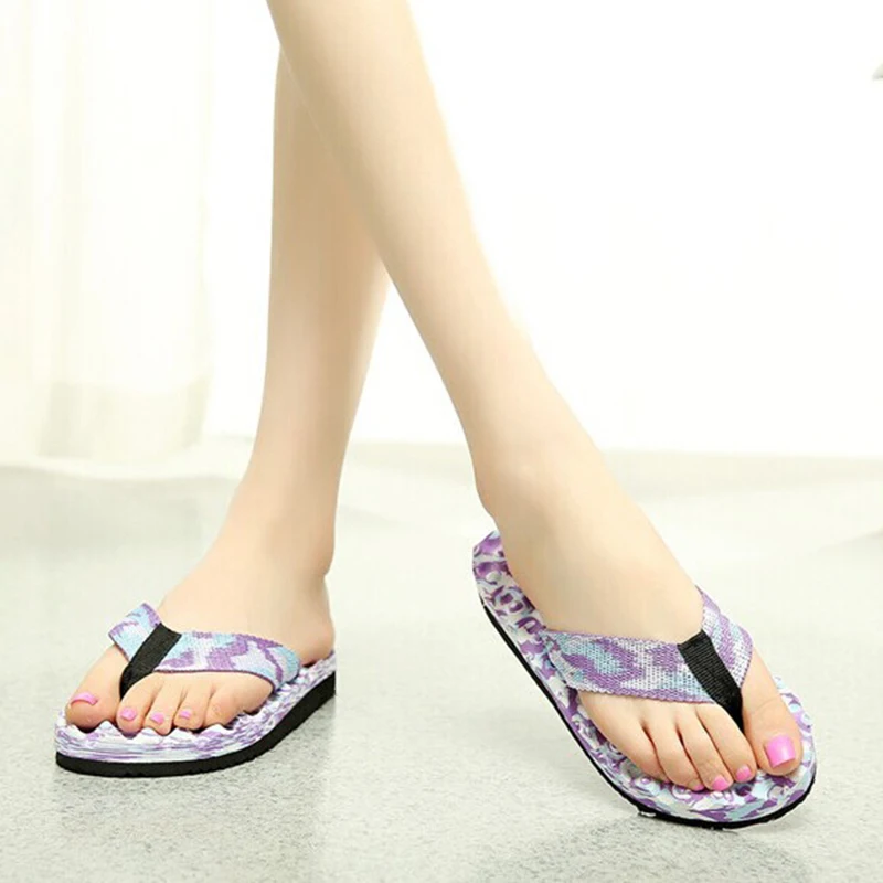 2022 Summer Slippers Women Casual Massage Durable Flip Flops Beach Sandals Female Wedge Shoes Lady Room Slippers  Lady Footwear images - 6
