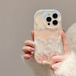 Vibrant Rainbow Heart Wavy Phone Case Cover for Redmi Note10 Pro 4G (S9538)