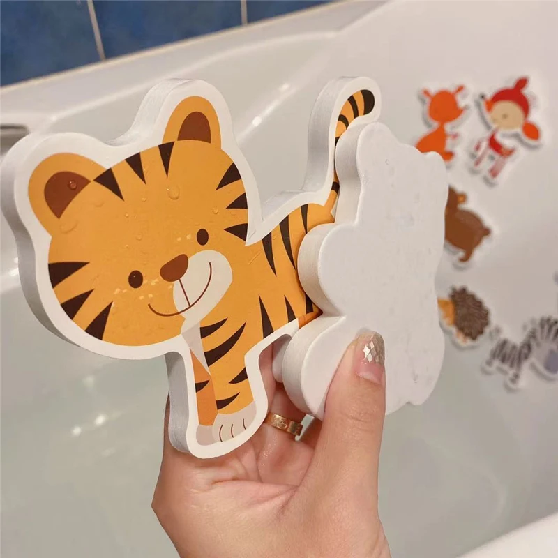 Baby Bath Toys For Children Early Educational Toy Foam Animals Cognitive Puzzle Floating Toy Bathroom Bathtub Toys for Babies 4