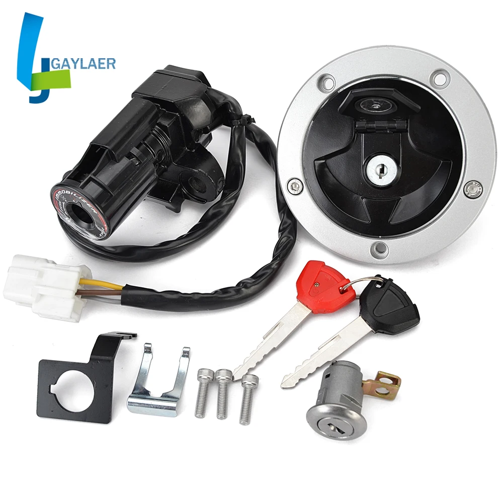 

Комплект ключей зажигания для Kawasaki ZX636 ZX1000 Ninja ZX6R ZX10R Z1000S 27045-5470 51049-0039