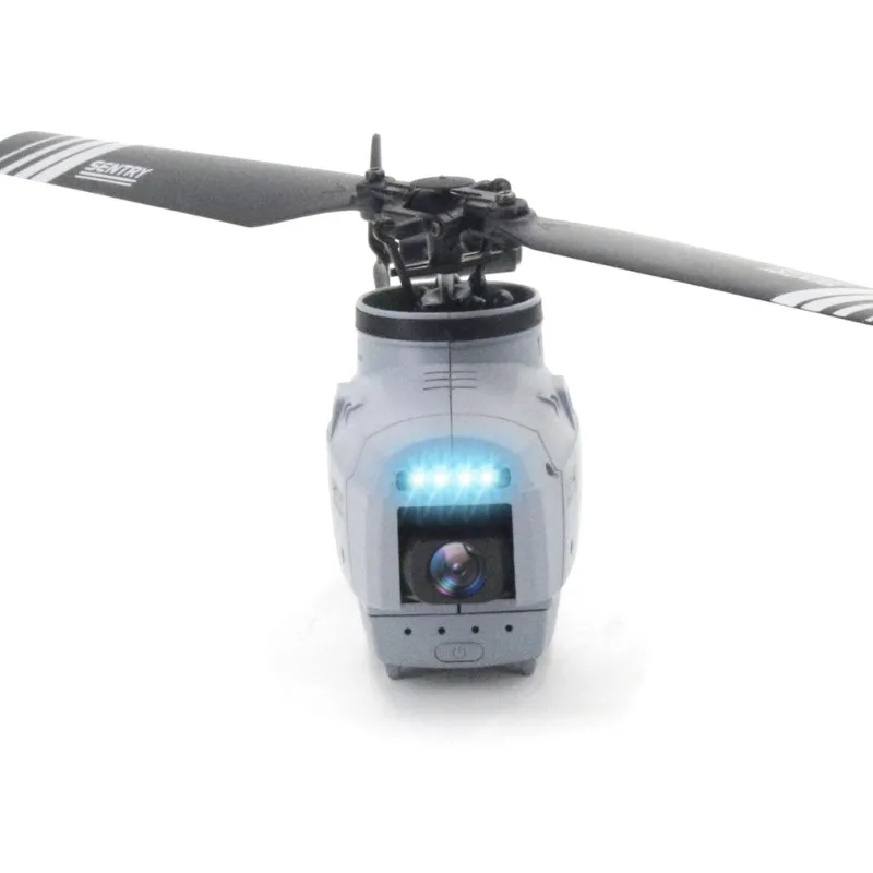 C127AI RC 비행기 720P 카메라 2.4G 6축 자이로 안정화 플라이바리스 전문가용 RC 헬리콥터 4채널 원격 조종 항공기