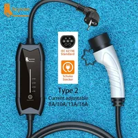 feyree EV Charger Type2 16A 3.5KW 1Phase GB/T / Type1 Current Adjustable 3.5m Cable Portable Charging Box for Electric Vehicle - Image 3