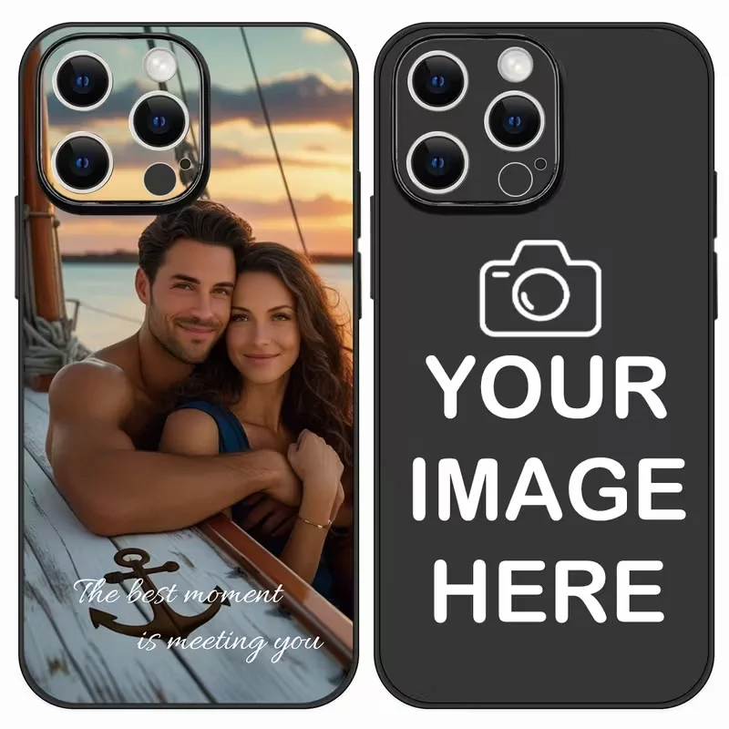DIY Customizable Photo Soft Phone Case - Personalized Back Cover