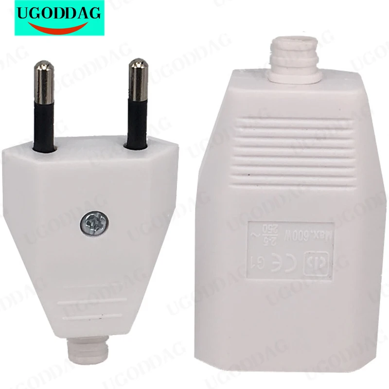 EU-Russian-Male-Female-Electronic-Connector-AC-Power-Connector-Plug ...