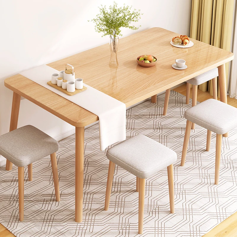 

Solid Wood Designer Dining Room Sets Mobile Unique Unusual Kitchen Dining Room Sets Nordic Modern Mesas De Jantar Home Furniture