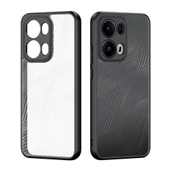 DUX DUCIS Rugged Airbag Anti - fall Shockproof Armor Case for OPPO Reno14 F 4G (Black)