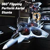 H121 RC Drone 2.4GHz 4Channel 360 Roll RC Foam Plane Glider Foam Plane Fixed Wing RTF Toy Fixed Height Model Airplane Dron Gifts 3
