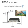 Korea ATSC Digital TV Converter With Korea Language Terrestrial HD Digital Receiver Tuner For Korea,USA,Canada,Mexico ATSC-T 4