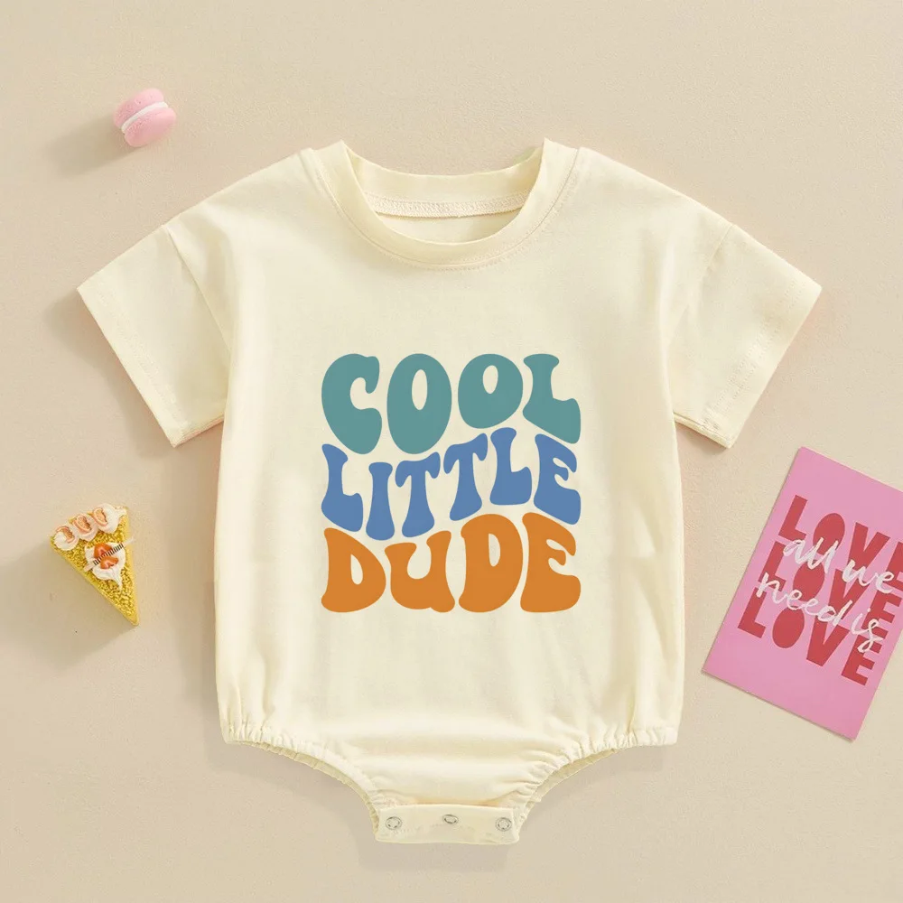 Baby Bubble Romper Baby Shower Gift Toddler Boy Oversized T-Shirt Rompers Bodysuit