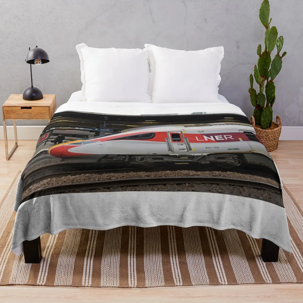 

LNER Azuma high speed train Throw Blanket Blankets For Bed Decorative Throw Blanket wednesday Fluffy Soft Blankets