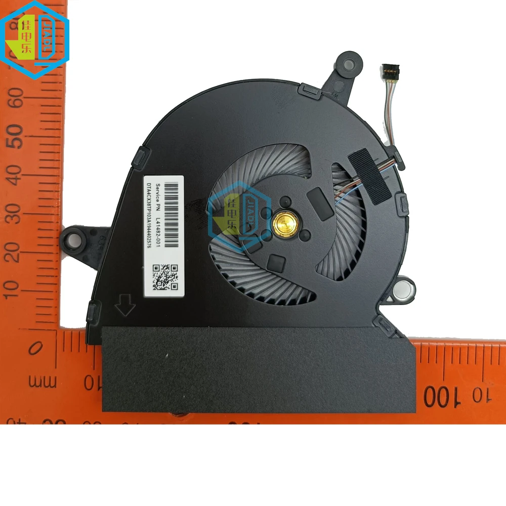 Ventiladores Refrigerando do Refrigerador do Processador Central do Computador Portátil Gpu para hp Spectre X360 15-df 15t-df 15-df000 Nd75c23 18c11 18c12 L41482001 L41483-001 - Imagem 5